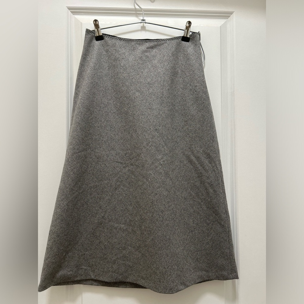 Gap Wool Grey Skirt, Size 0